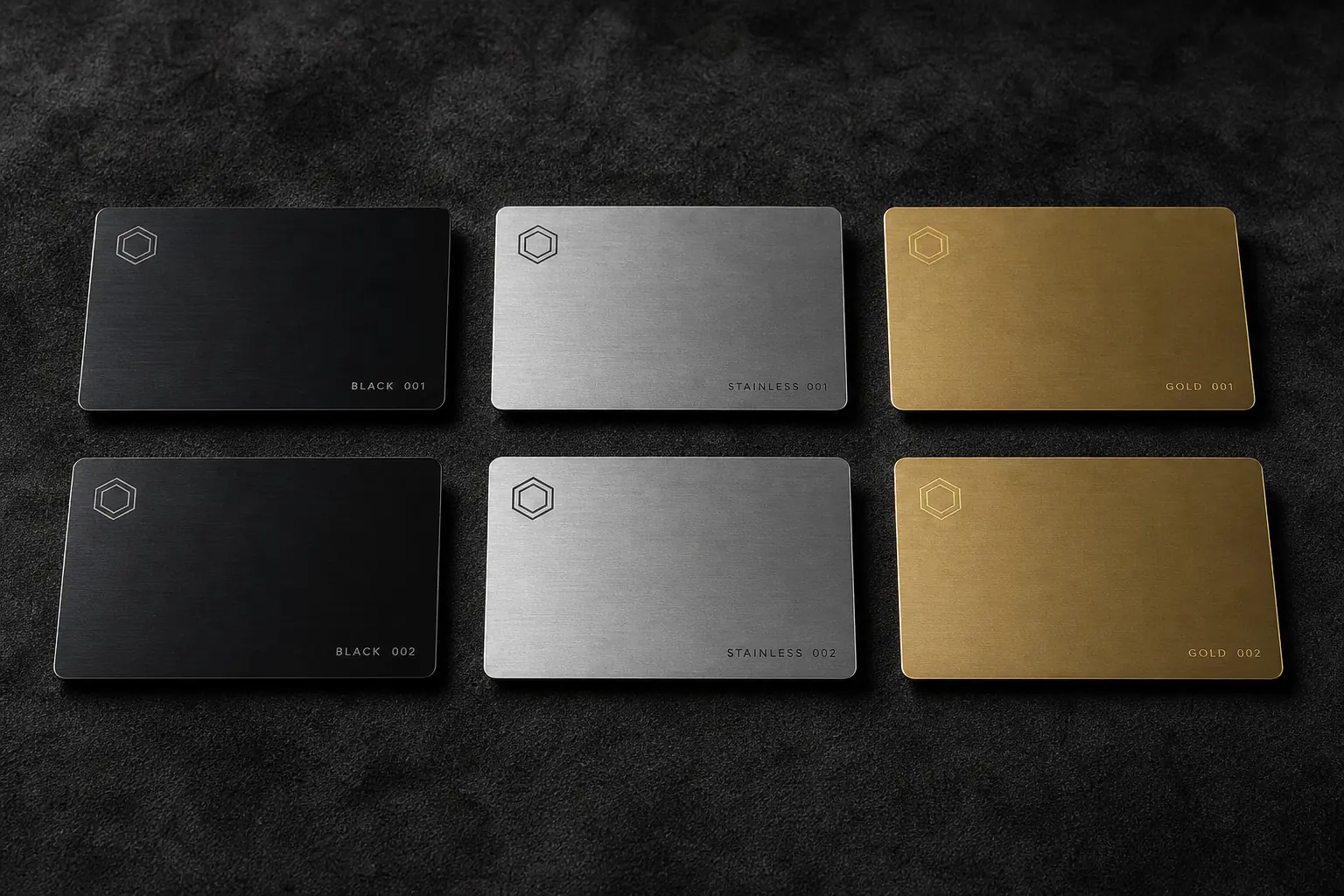 A consistent layout shared across black, steel, and gold member tiers
