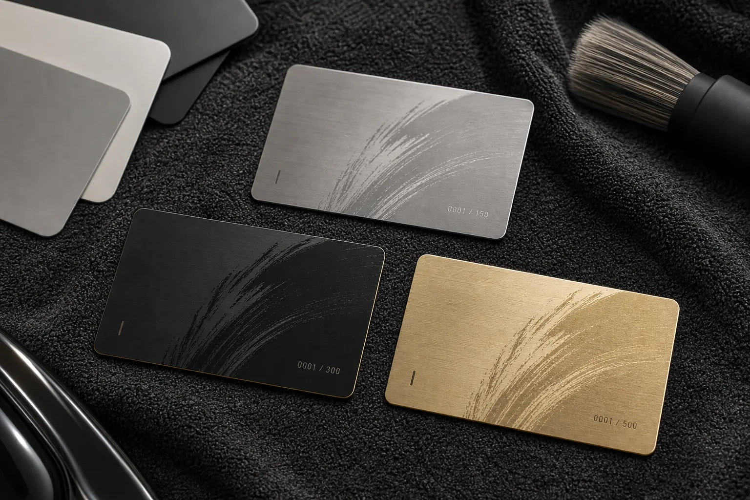 Steel, matte-black, and gold detailing membership tiers