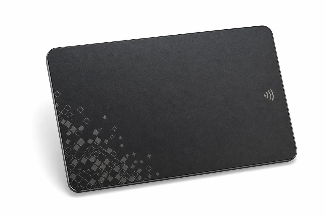 Matte black sample