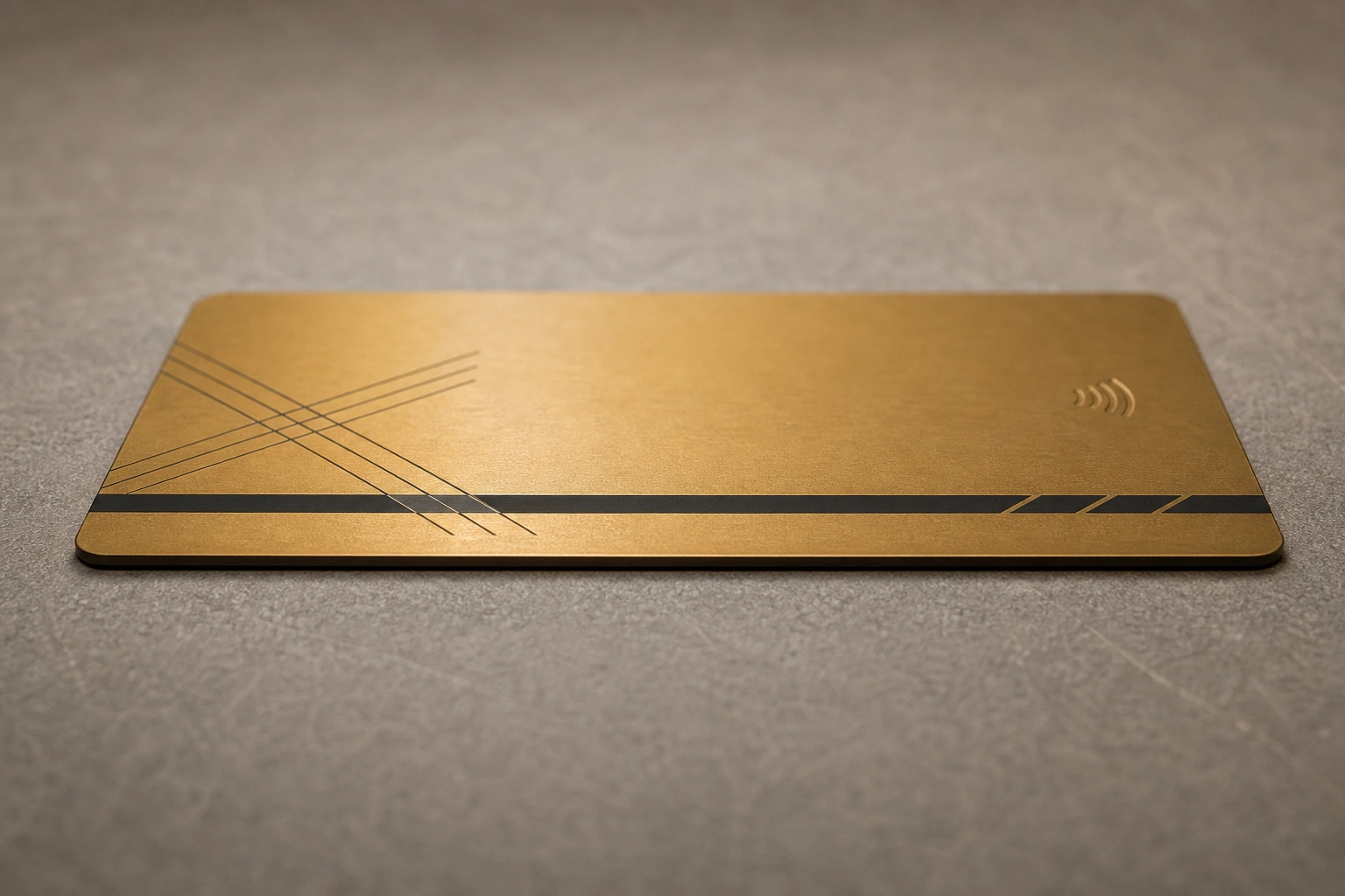 Gold plated / PVD side edge profile