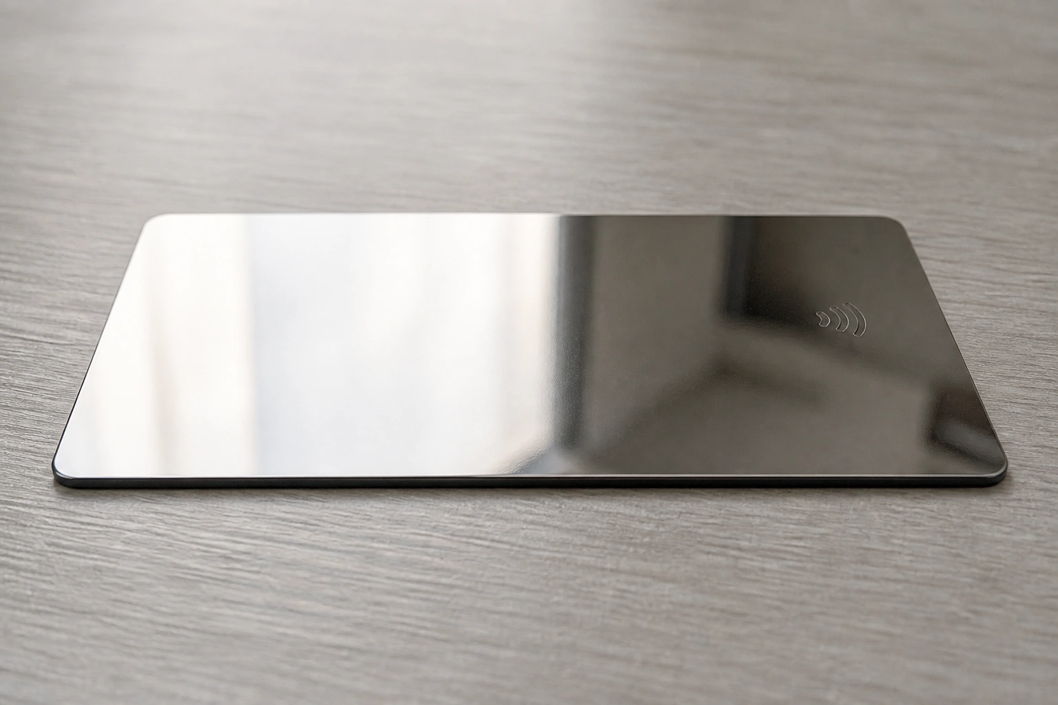 Mirror stainless side edge profile