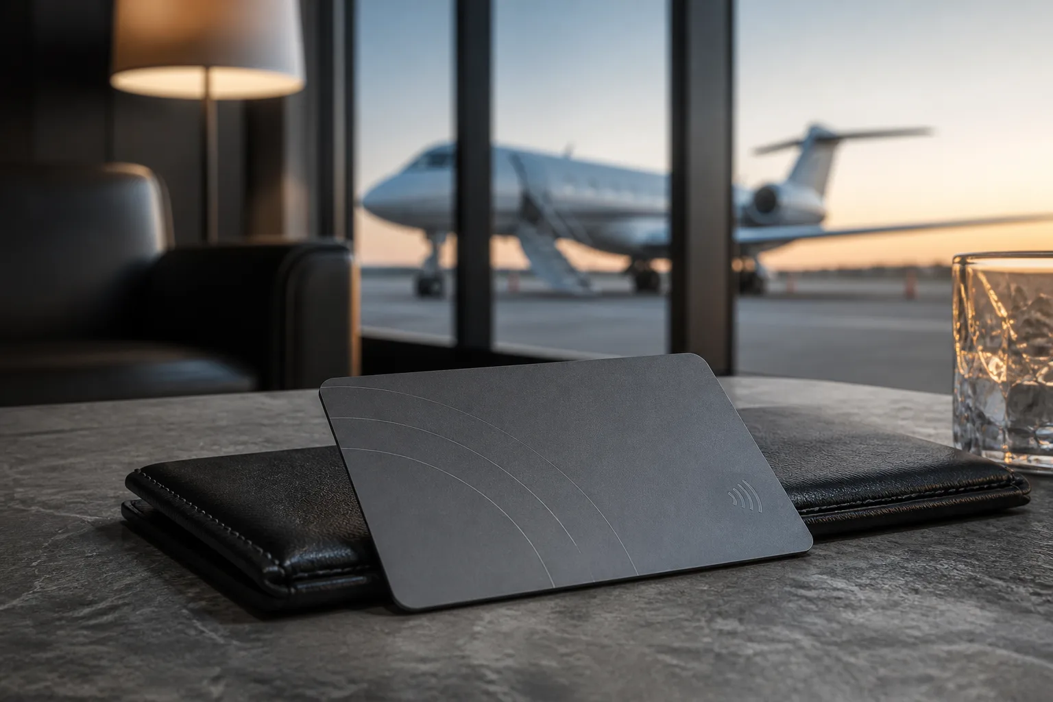 Metalen RFID-ledenkaarten voor privéluchtvaart en FBO-lounges