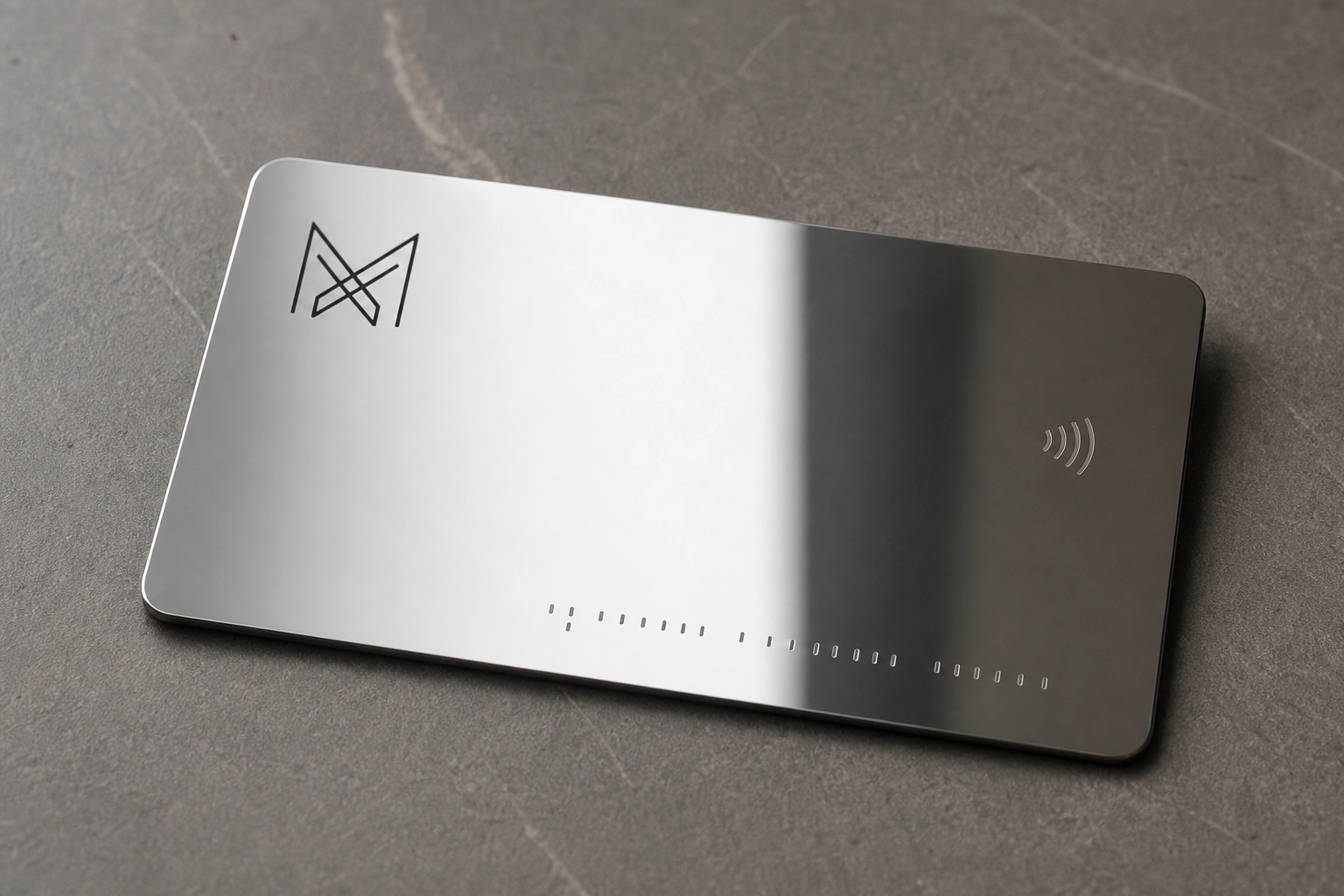 Mirror steel + UV print